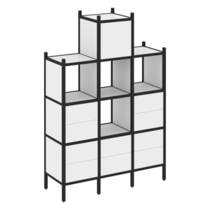 Прямой стеллаж наборный