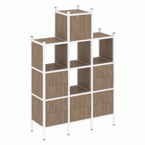 Прямой стеллаж наборный