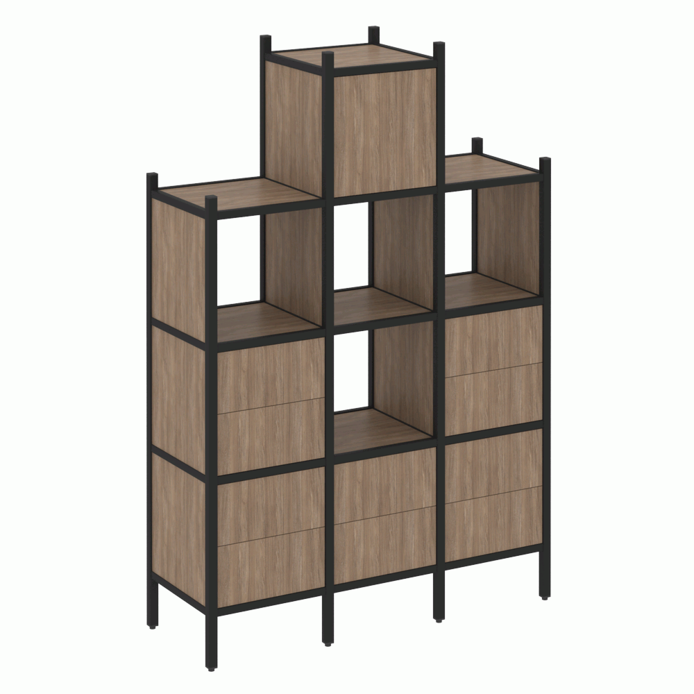 Прямой стеллаж наборный