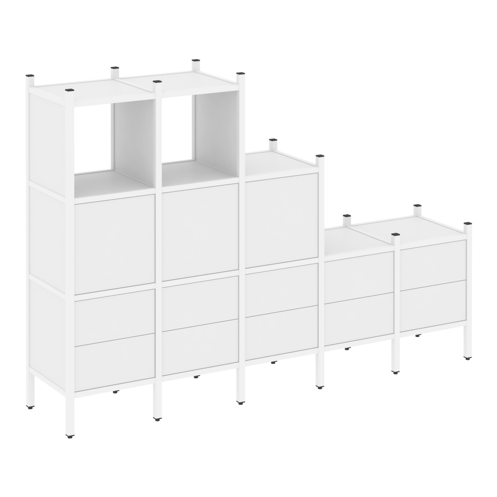 Прямой стеллаж наборный