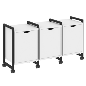 Тумба на колесных опорах наборная. Вариант №5