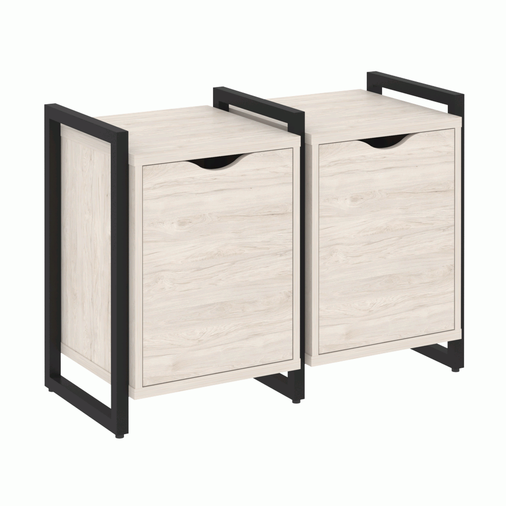 Тумба на регулируемых опорах наборная. Вариант №2