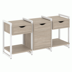 Тумба на регулируемых опорах наборная. Вариант №6