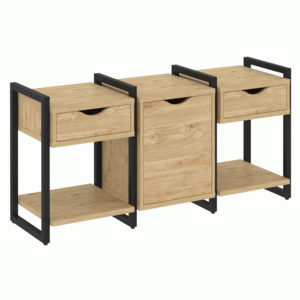 Тумба на регулируемых опорах наборная. Вариант №6