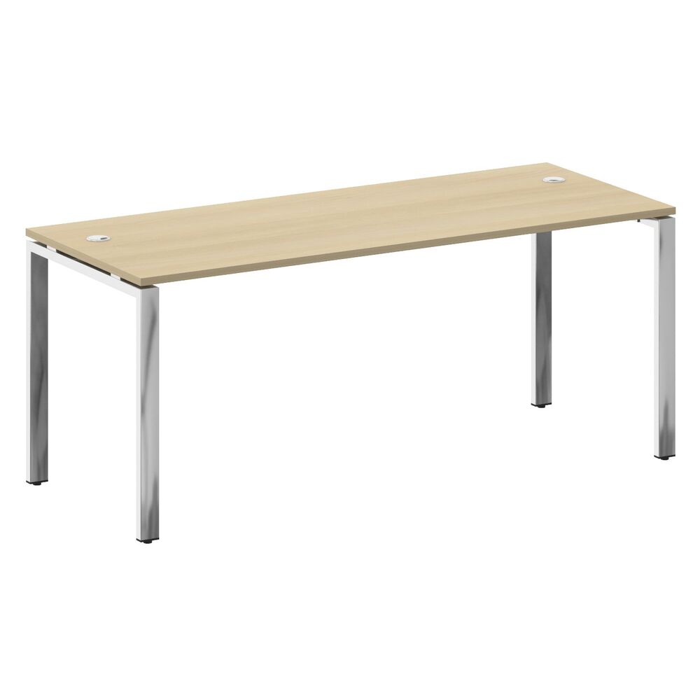 Стол рабочий руководителя на П-обр. м/к