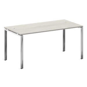 Стол рабочий руководителя на П-обр. м/к