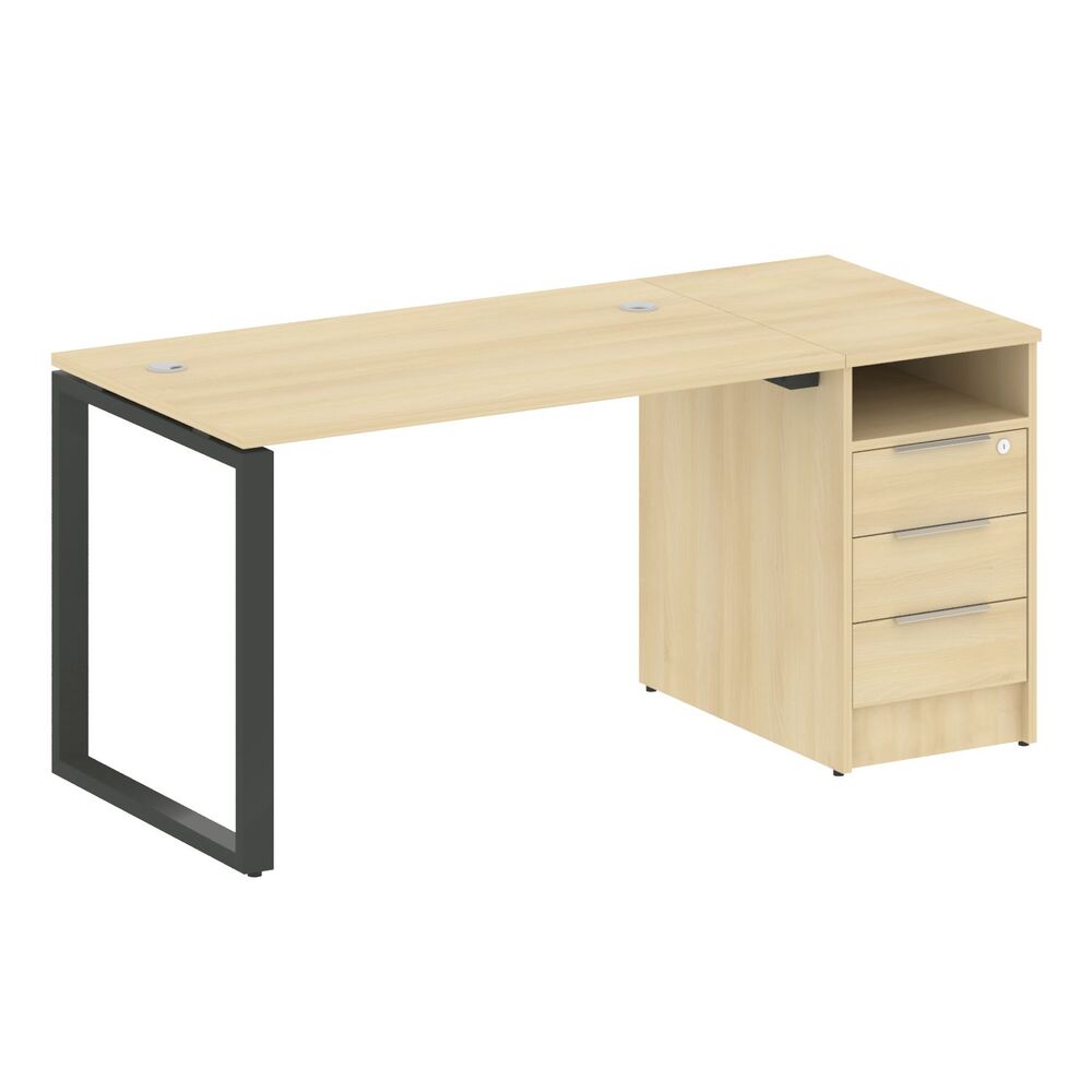 Рабочая станция на О-образном м/к с опорной тумбой