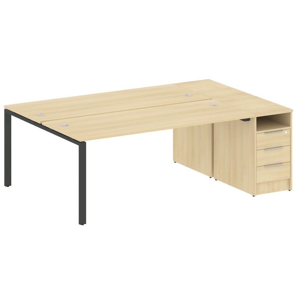 Рабочая станция с опорной тумбой