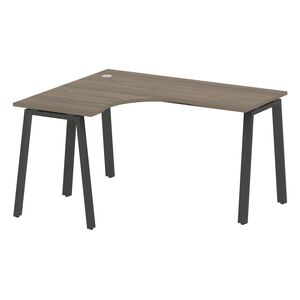 Стол криволинейный левый на А-образном м/к