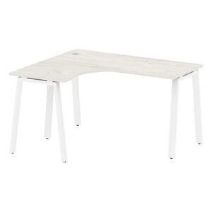 Стол криволинейный левый на А-образном м/к