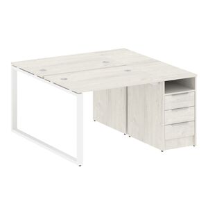 Рабочая станция на О-образном м/к с опорной тумбой