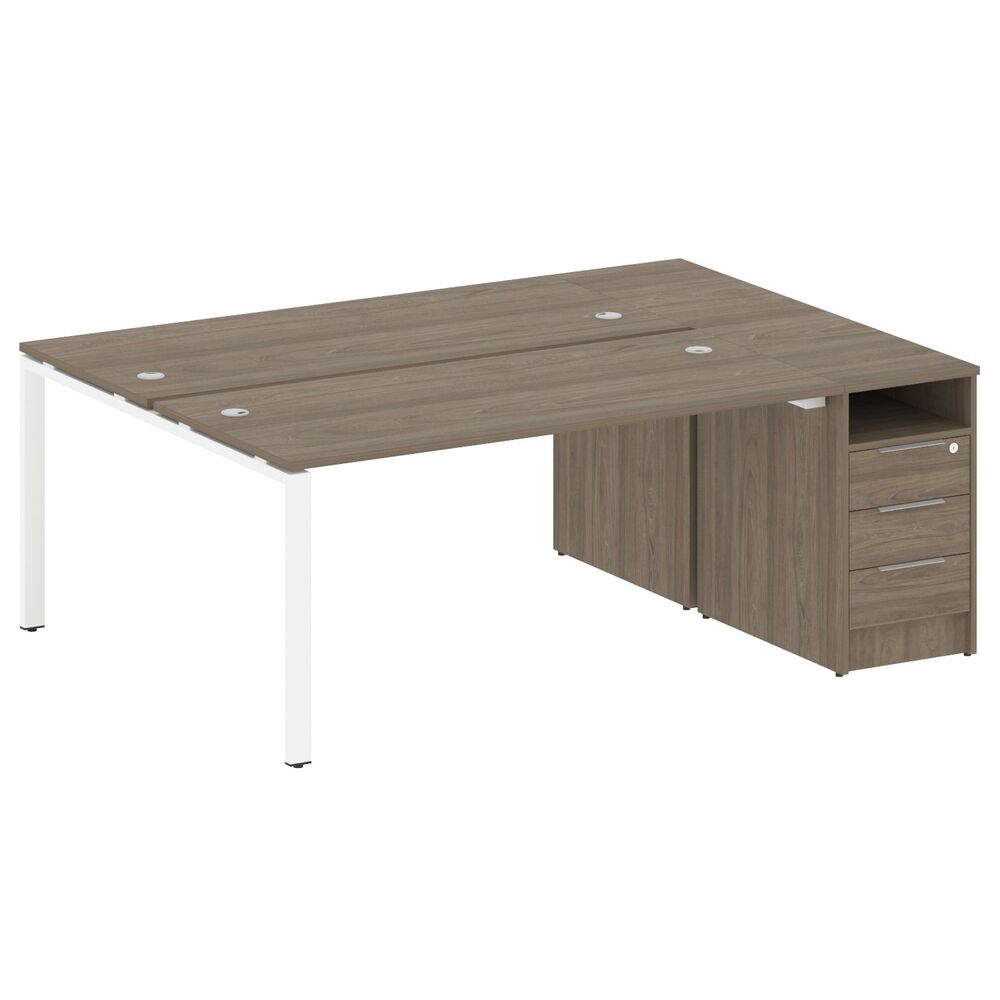 Рабочая станция с опорной тумбой