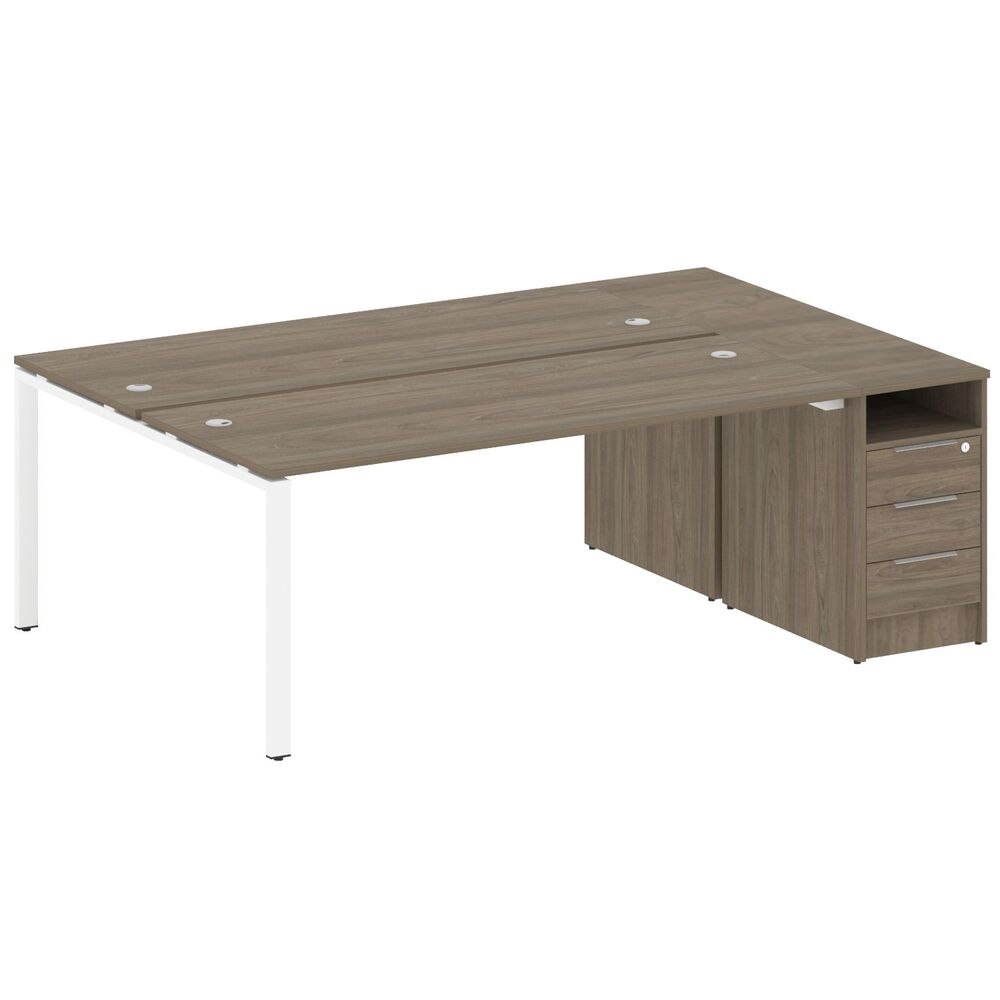 Рабочая станция с опорной тумбой