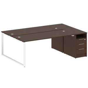 Рабочая станция на О-образном м/к с опорной тумбой