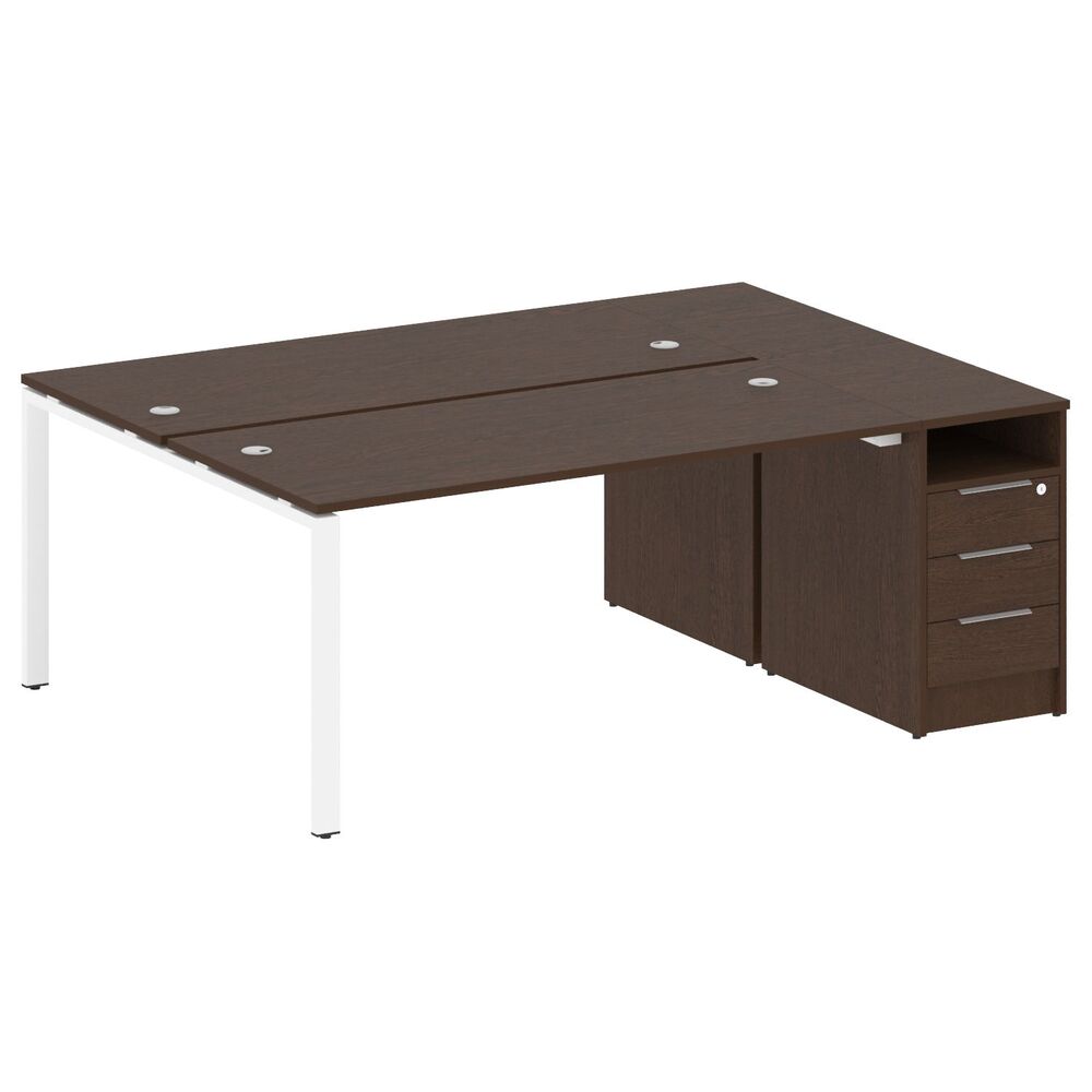 Рабочая станция с опорной тумбой