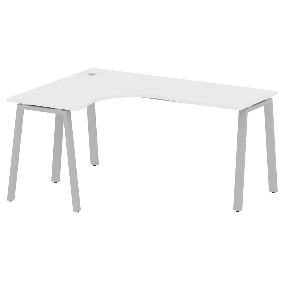 Стол криволинейный левый на А-образном м/к