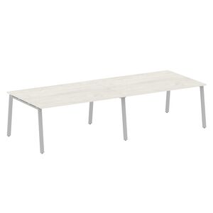 Переговорный стол (2 столешницы) на А-образном м/к