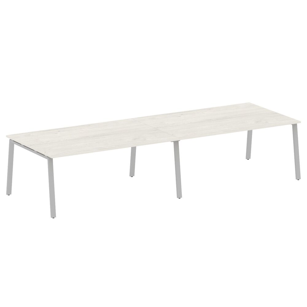 Переговорный стол (2 столешницы) на А-образном м/к