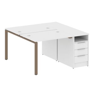 Рабочая станция с опорной тумбой