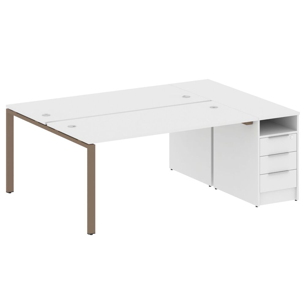 Рабочая станция с опорной тумбой