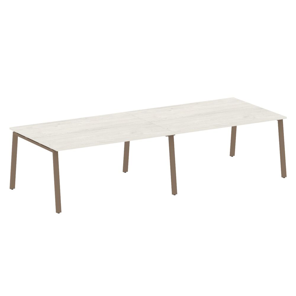 Переговорный стол (2 столешницы) на А-образном м/к