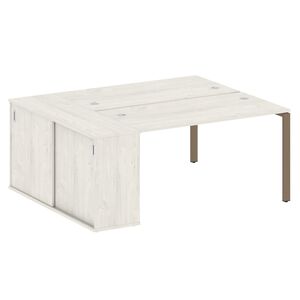 Рабочая станция с опорным шкафом-купе