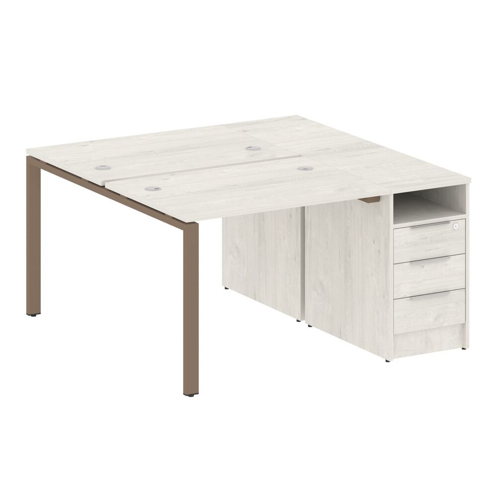 Рабочая станция с опорной тумбой