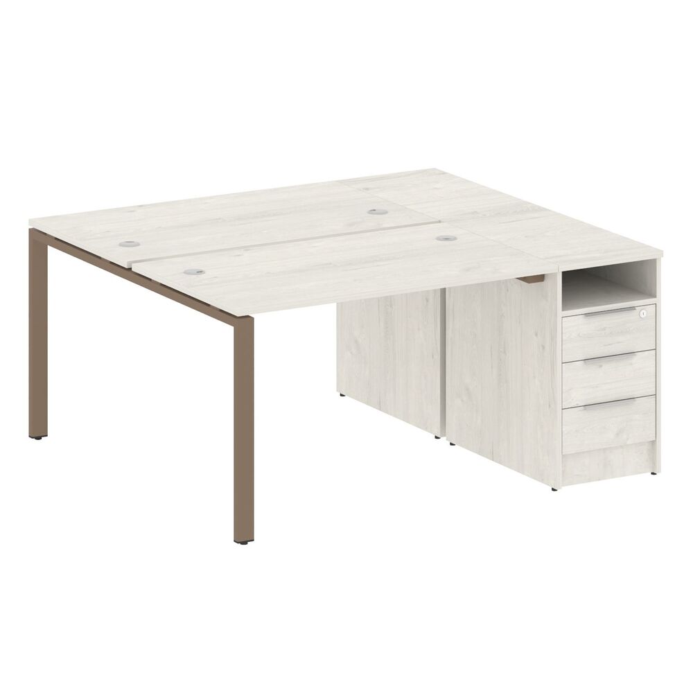 Рабочая станция с опорной тумбой