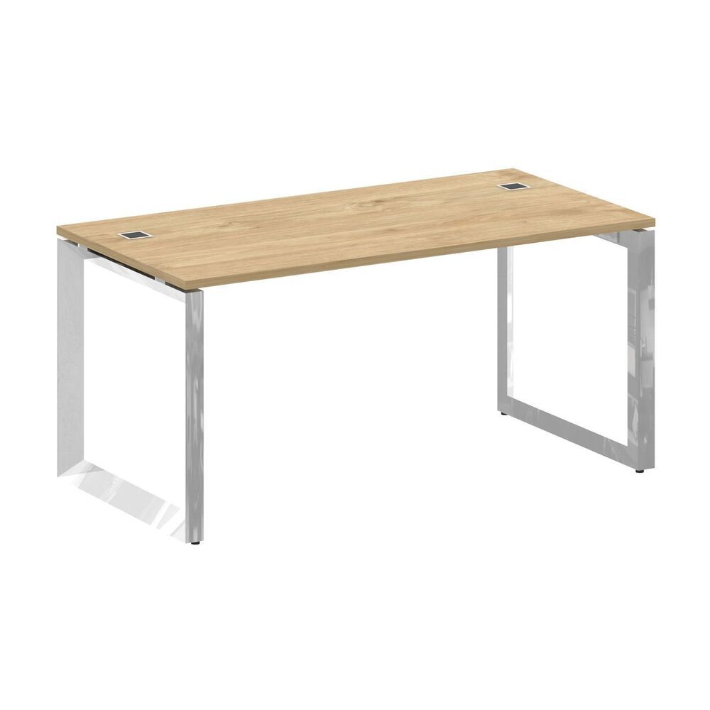 Стол рабочий руководителя на О-образном м/к