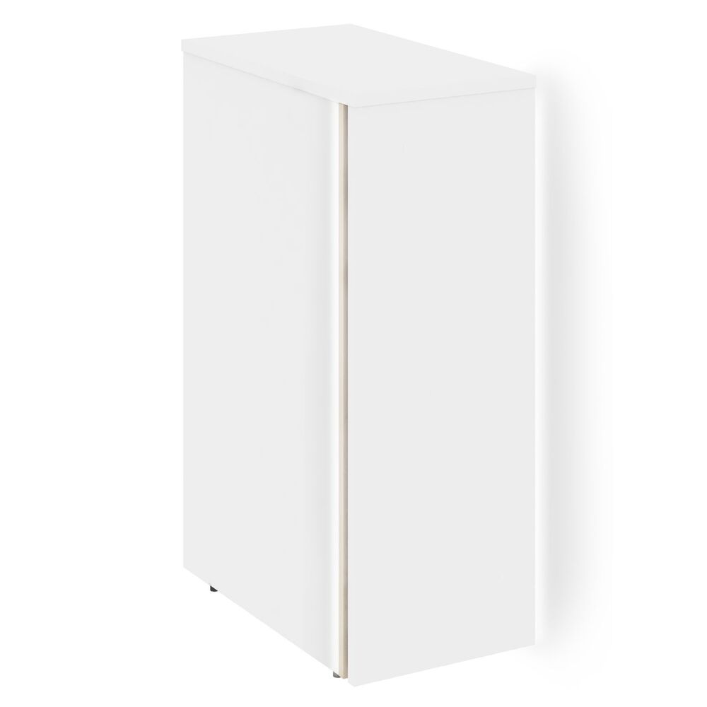 Onix Тумба с подсветкой 4 ящика завершающая, правая