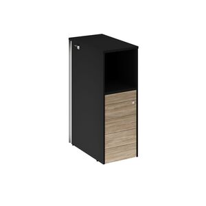 Onix Тумба с подсветкой 5 ящиков TIP-ON, проходная средняя