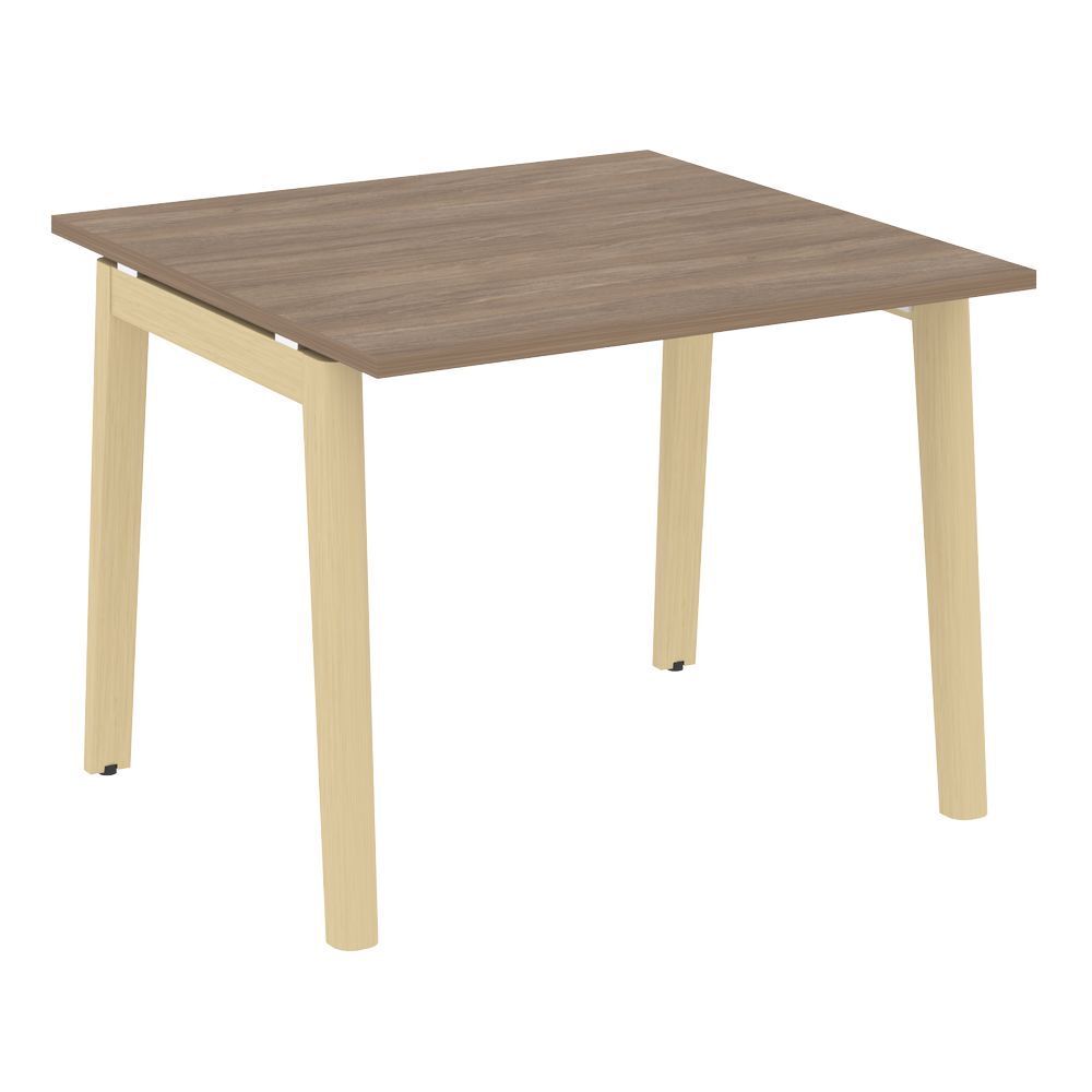 Стол переговорный (1 столешница) (опоры - массив дерева)