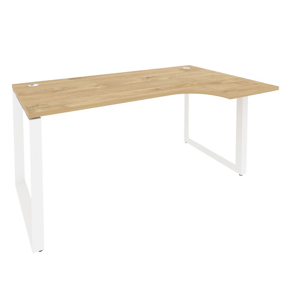 Стол эргономичный правый на О-образном м/к