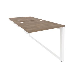 Стол-приставка двойной на О-образном м/к к опорным элементам