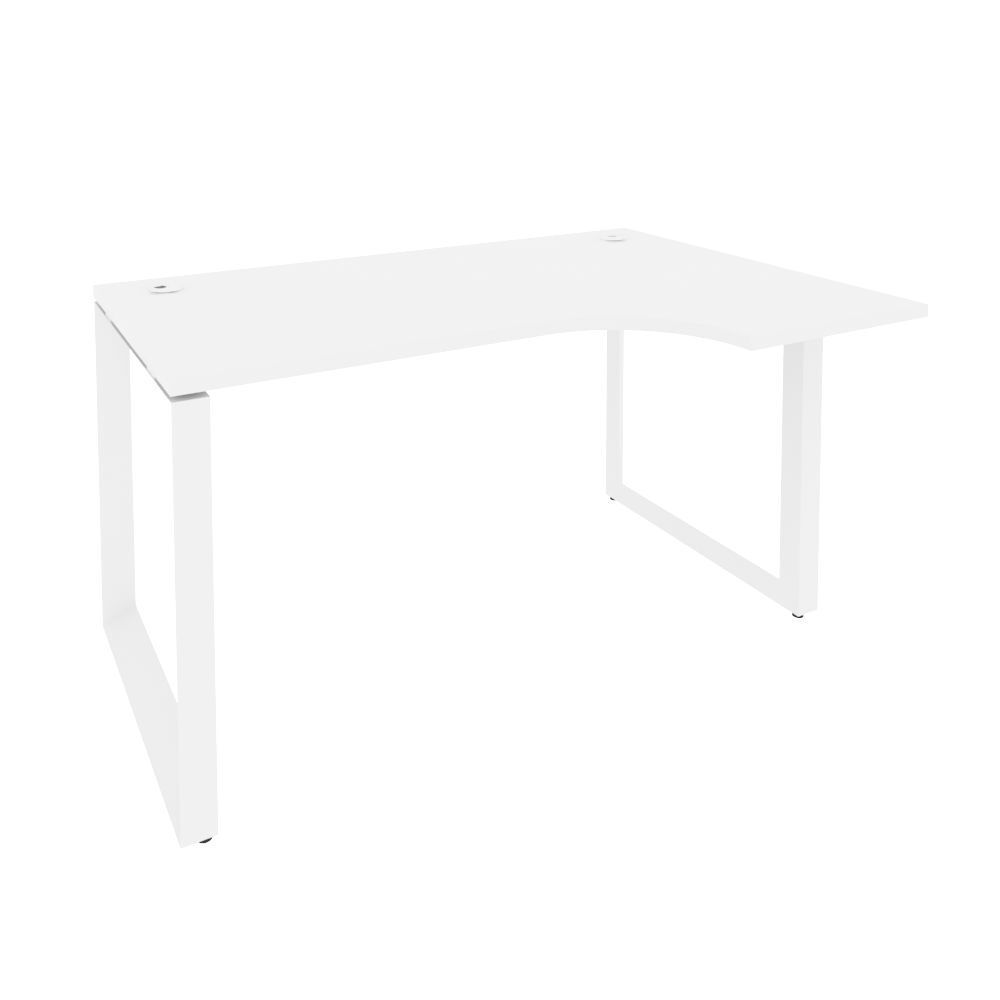 Стол эргономичный правый на О-образном м/к