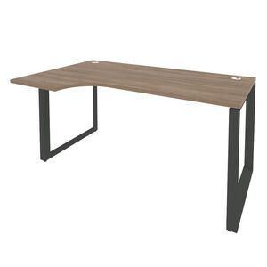 Стол эргономичный левый на О-образном м/к