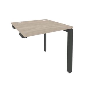 Стол-приставка на П-образном м/к к опорным элементам