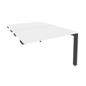 Стол-приставка двойной на П-образном м/к к опорным элем.