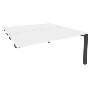 Стол-приставка двойной на П-образном м/к к опорным элем.