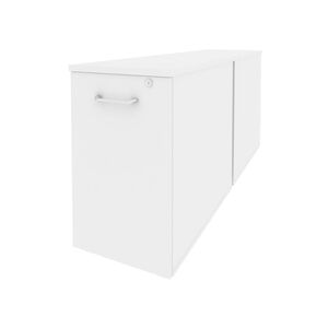 Тумба двойная низкая выдвижная приставная / опорная