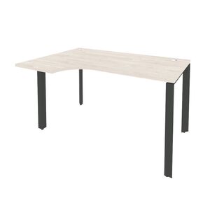 Стол эргономичный левый на П-образном м/к