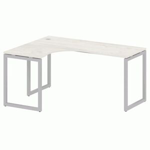 Стол криволинейный левый на О-образном м/к