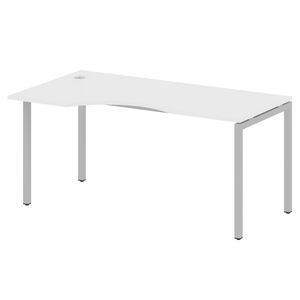 Стол криволинейный левый на П-образном м/к