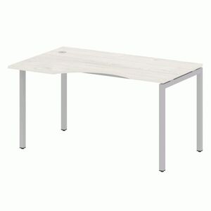 Стол криволинейный левый на П-образном м/к