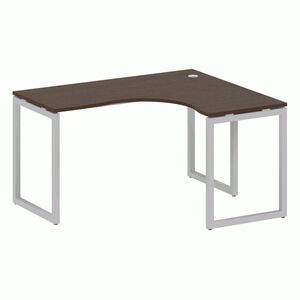 Стол криволинейный правый на О-образном м/к