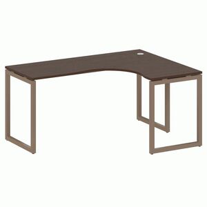 Стол криволинейный правый на О-образном м/к