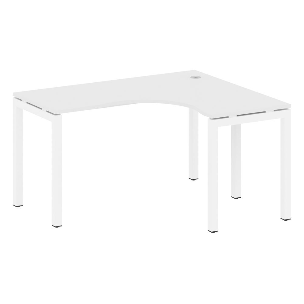 Стол криволинейный правый на П-образном м/к