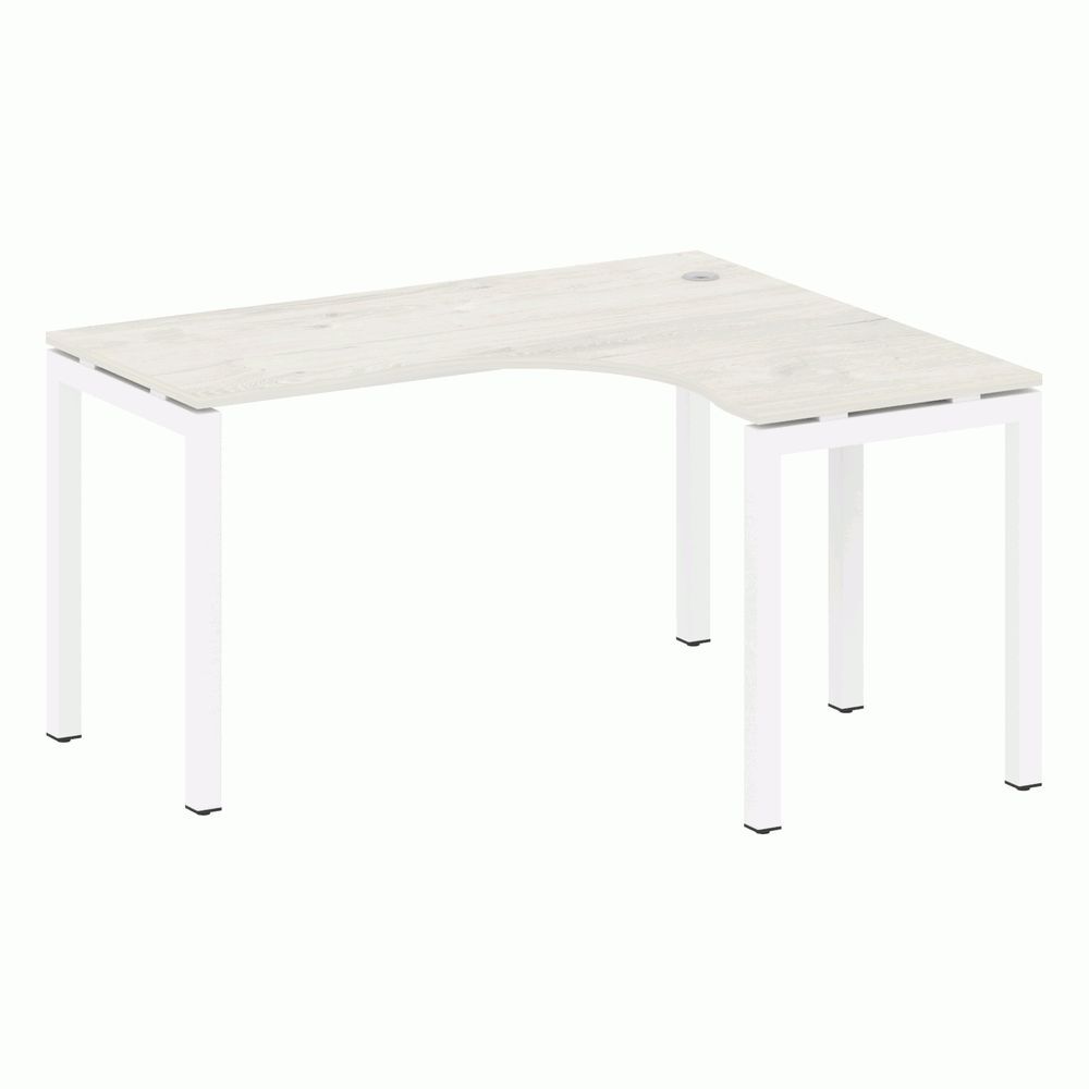 Стол криволинейный правый на П-образном м/к