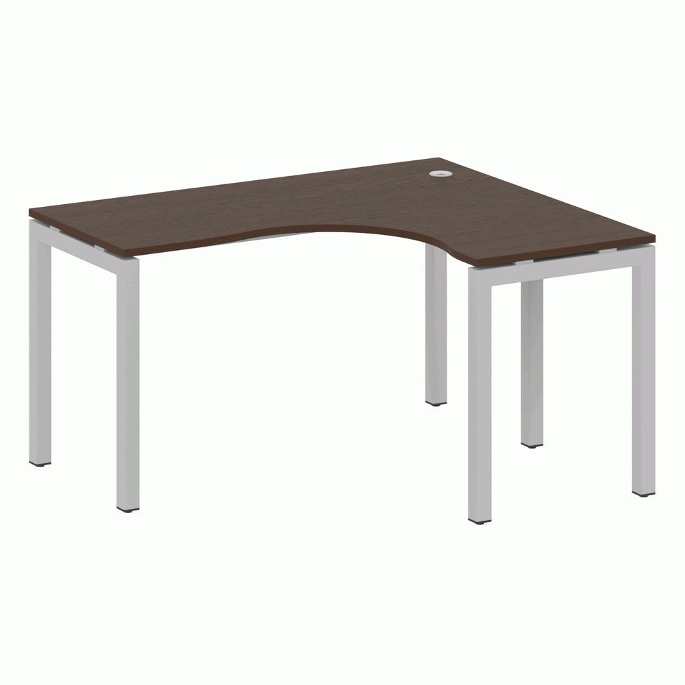 Стол криволинейный правый на П-образном м/к