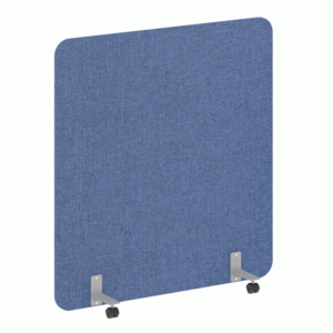 Перегородка на металлических опорах, на роликах